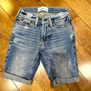 ABERCROMBIE KIDS • Blue Denim Shorts
